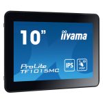 iiyama TF1015MC-B3, pantalla de señalización 10.1 pulgadas LED, 500 cd/m², HD, negro, interactivo