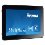 iiyama TF1015MC-B3, pantalla de señalización 10.1 pulgadas LED, 500 cd/m², HD, negro, interactivo