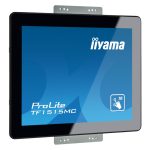 iiyama TF1515MC-B2 pantalla de señalización de 38,1 cm (15 pulgadas) LED con 350 cd/m² de brillo, resolución XGA en color negro. SKU TF1515MC-B2