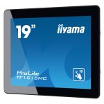 iiyama TF1515MC-B2 pantalla de señalización de 38,1 cm (15 pulgadas) LED con 350 cd/m² de brillo, resolución XGA en color negro. SKU TF1515MC-B2