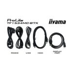 iiyama TF1534MC-B7X, 15 pulgadas, 1024 x 768 Pixeles, XGA, pantalla táctil, monitor para TPV