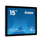 iiyama TF1534MC-B7X, 15 pulgadas, 1024 x 768 Pixeles, XGA, pantalla táctil, monitor para TPV