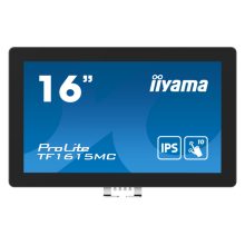 iiyama ProLite TF1615MC-B1 pantalla para PC 15.6 pulgadas, 1920 x 1080 Pixeles, Full HD, Pantalla táctil, Negro