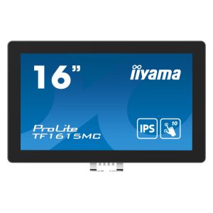 iiyama ProLite TF1615MC-B1 pantalla para PC 15.6 pulgadas, 1920 x 1080 Pixeles, Full HD, Pantalla táctil, Negro