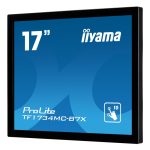 iiyama TF1734MC-B7X monitor POS de 43.2 cm (17 pulgadas) con resolución 1280 x 1024 píxeles SXGA y pantalla táctil