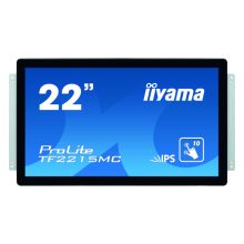Monitor táctil iiyama ProLite TF2215MC-B2, pantalla de 21.5 pulgadas, resolución 1920 x 1080 píxeles, Full HD, multi-usuario, color negro, TF2215MC-B2