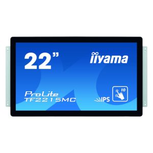 Monitor táctil iiyama ProLite TF2215MC-B2, pantalla de 21.5 pulgadas, resolución 1920 x 1080 píxeles, Full HD, multi-usuario, color negro, TF2215MC-B2