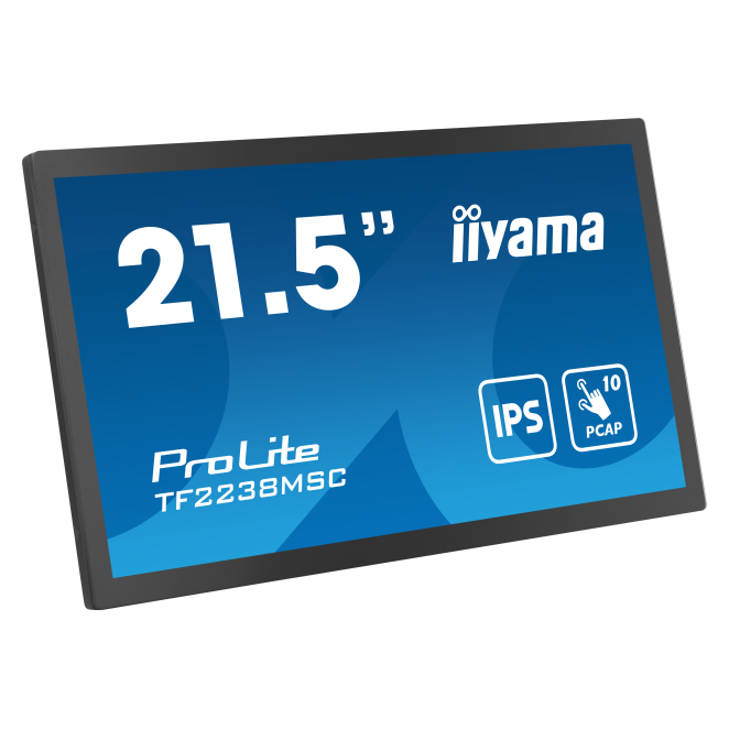iiyama TF2238MSC-B1 pantalla de señalización Pizarra de caballete digital 55,9 cm (22″) LED 600 cd / m² Full HD Negro Pantalla táctil 4 Experiencia de uso de la pantalla táctil iiyama TF2238MSC-B1