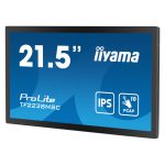 Monitor táctil iiyama TF2238MSC-B1 de 22 pulgadas, LED Full HD, brillo de 600 cd/m² en color negro