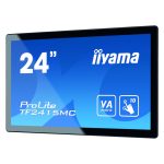 iiyama ProLite TF2415MC-B2 pantalla para PC de 60,5 cm (23.8 pulgadas), resolución 1920 x 1080 Pixeles, Full HD, LCD, pantalla táctil multi-usuario de color negro