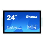 iiyama ProLite TF2415MC-B2 pantalla para PC de 60,5 cm (23.8 pulgadas), resolución 1920 x 1080 Pixeles, Full HD, LCD, pantalla táctil multi-usuario de color negro