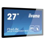 iiyama ProLite TF2738MSC-B2, pantalla táctil LED de 27 pulgadas, 1920 x 1080 Pixeles, Full HD, Multi-usuario, Negro, TF2738MSC-B2