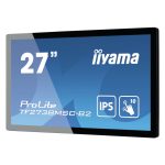 iiyama ProLite TF2738MSC-B2, pantalla táctil LED de 27 pulgadas, 1920 x 1080 Pixeles, Full HD, Multi-usuario, Negro, TF2738MSC-B2