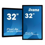 iiyama ProLite TF3215MC-B2, pantalla táctil de 81,3 cm (32 pulgadas) con resolución 1920 x 1080 Pixeles, Full HD, LED, ideal para quioscos