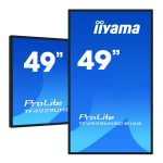 Pantalla para PC iiyama ProLite TF4939UHSC-B1AG, 49 pulgadas, resolución 3840x2160 Pixels, 4K Ultra HD, LED, pantalla táctil multi-usuario, color negro