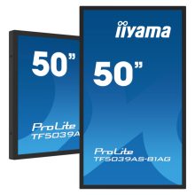 iiyama TF5039AS-B1AG pantalla de señalización digital, 49.5 pulgadas LED 500 cd/m² 4K Ultra HD, color negro, con pantalla táctil y procesador incorporado Android, SKU: TF5039AS-B1AG