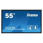 iiyama TF5539AS-B1AG, pantalla de señalización digital de 54.6 pulgadas, 4K Ultra HD, negro, con pantalla táctil y procesador Android integrado