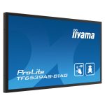iiyama TF6539AS-B1AG pantalla de señalización 163,8 cm (64.5 pulgadas) LED 500 cd/m² 4K Ultra HD color negro con procesador incorporado Android 24/7
