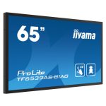 iiyama TF6539AS-B1AG pantalla de señalización 163,8 cm (64.5 pulgadas) LED 500 cd/m² 4K Ultra HD color negro con procesador incorporado Android 24/7