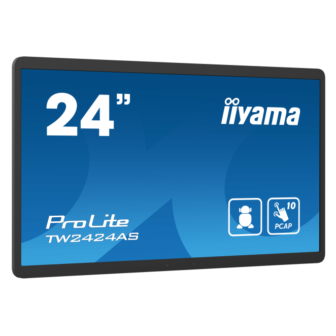 iiyama TW2424AS-B1 pantalla de señalización 4K Ultra HD con Wifi Pantalla iiyama TW2424AS-B1 de 23.8 pulgadas para señalización digital, con resolución 4K Ultra HD, Wifi y procesador Android integrado, SKU TW2424AS-B1