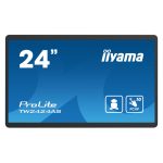 Pantalla iiyama TW2424AS-B1 de 23.8 pulgadas para señalización digital, con resolución 4K Ultra HD, Wifi y procesador Android integrado, SKU TW2424AS-B1