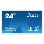 Pantalla táctil iiyama TW2424AS-W1 de 23.8 pulgadas para señalización digital con Wifi, 250 cd/m², 4K Ultra HD, procesador Android, negro