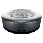 Altavoz Bluetooth manos libres iiyama UC SPK01M en color negro, con tecnología 4.2+EDR, ideal para videoconferencias, SKU UC SPK01M