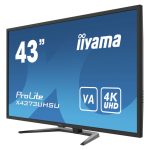 iiyama ProLite X4373UHSU-B1 pantalla para PC de 108 cm (42.5") con resolución de 3840 x 2160 píxeles 4K Ultra HD en color negro. Modelo X4373UHSU-B1