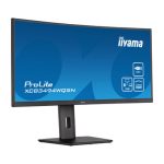 Monitor iiyama ProLite XCB3494WQSN-B5 de 34 pulgadas con resolución 3440 x 1440 Pixeles en color negro, ideal para una experiencia visual UltraWide Quad HD.
