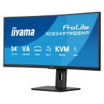 iiyama ProLite XCB3497WQSNP-B1 pantalla para PC 86,4 cm (34 pulgadas) 3440 x 1440 Pixeles UltraWide Quad HD LED Negro, SKU XCB3497WQSNP-B1