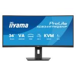 iiyama ProLite XCB3497WQSNP-B1 pantalla para PC 86,4 cm (34 pulgadas) 3440 x 1440 Pixeles UltraWide Quad HD LED Negro, SKU XCB3497WQSNP-B1