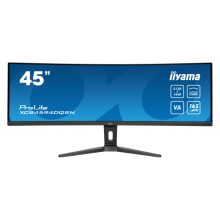 iiyama G-MASTER 45 pulgadas LCD Curved con resolución Dual QHD de 5120 x 1440 píxeles, LED en color negro, modelo XCB4594DQSN-B1