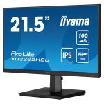 iiyama ProLite XU2292HSU-B6, pantalla para PC de 21.5 pulgadas, resolución 1920 x 1080 Pixeles, Full HD, tecnología LED, color negro