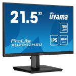 iiyama ProLite XU2292HSU-B6, pantalla para PC de 21.5 pulgadas, resolución 1920 x 1080 Pixeles, Full HD, tecnología LED, color negro