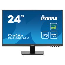 iiyama ProLite XU2463HSU-B1, pantalla para PC de 60,5 cm (23.8 pulgadas), resolución 1920 x 1080 píxeles, Full HD, LED, color negro, SKU XU2463HSU-B1