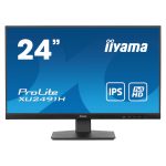 iiyama ProLite XU2491H-B1 pantalla para PC de 23.8 pulgadas, resolución 1920 x 1080 Pixeles, Full HD, tecnología LED, color negro, SKU XU2491H-B1
