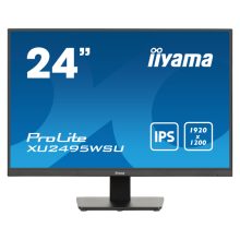 iiyama ProLite XU2495WSU-B7 pantalla para PC de 24 pulgadas con resolución 1920 x 1200 píxeles y tecnología LED 4K Ultra HD en color negro