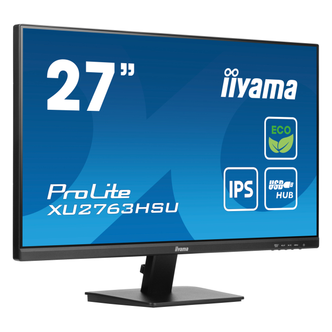iiyama ProLite XU2763HSU-B1 pantalla para PC 68,6 cm (27″) 1920 x 1080 Pixeles Full HD LED Negro 2 ángulo de visión pantalla LED 27 pulgadas