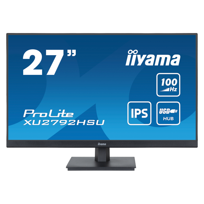Iiyama Xu2792hsu B6 iiyama ProLite XU2792HSU-B6, pantalla de 68,6 cm (27 pulgadas) con resolución 1920 x 1080, tecnología LED, color negro