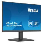 iiyama ProLite XU2793HS-B7, monitor de 27 pulgadas, resolución 1920x1080 píxeles, Full HD, tecnología LED, en color negro. SKU: XU2793HS-B7
