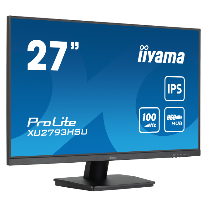 iiyama ProLite XU2793HSU-B6 pantalla para PC 68,6 cm (27″) 1920 x 1080 Pixeles Full HD LED Negro 1 iiyama ProLite XU2793HSU-B6 pantalla para PC 68,6 cm (27') 1920 x 1080 Pixeles Full HD LED Negro