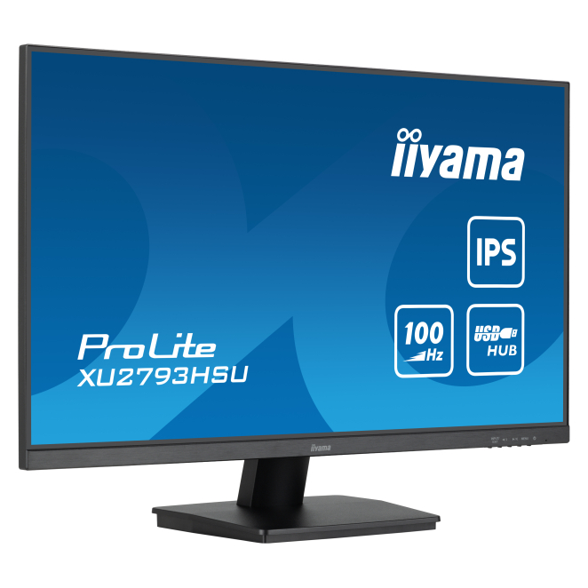 iiyama ProLite XU2793HSU-B6 pantalla para PC 68,6 cm (27″) 1920 x 1080 Pixeles Full HD LED Negro 2 iiyama ProLite XU2793HSU-B6 pantalla LED con tecnología IPS y Flicker Free