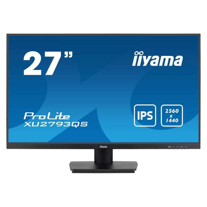 iiyama ProLite XU2793QS-B7 pantalla para PC 68,6 cm (27″) 2560 x 1440 Pixeles 4K Ultra HD LED Negro 1 iiyama ProLite XU2793QS-B7, pantalla de 27 pulgadas