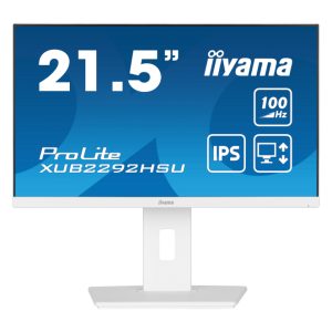 iiyama ProLite XUB2292HSU-W6 pantalla para PC de 54,6 cm (21.5 pulgadas) con resolución 1920 x 1080 Pixeles Full HD LED en color Blanco