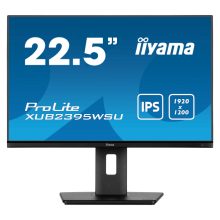 Monitor iiyama ProLite XUB2395WSU-B5 de 22.5 pulgadas, resolución WUXGA 1920x1200, color negro, XUB2395WSU-B5