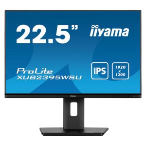 Monitor iiyama ProLite XUB2395WSU-B5 de 22.5 pulgadas, resolución WUXGA 1920x1200, color negro, XUB2395WSU-B5