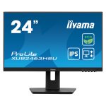 Monitor iiyama ProLite XUB2463HSU-B1 de 24 pulgadas, resolución 1920 x 1080 Pixeles, Full HD, LED, color negro