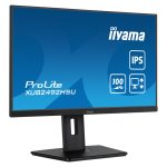 Monitor iiyama XUB2492HSU-B6 de 23.8 pulgadas, resolución 1920 x 1080 Pixeles, Full HD LED, color negro. Modelo XUB2492HSU-B6