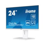 iiyama XUB2492HSU-W6 pantalla para PC 60,5 cm (23.8 pulgadas) 1920 x 1080 Pixeles Full HD LED Blanco