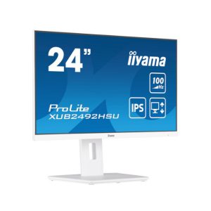 iiyama XUB2492HSU-W6 pantalla para PC 60,5 cm (23.8 pulgadas) 1920 x 1080 Pixeles Full HD LED Blanco